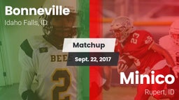 Matchup: Bonneville vs. Minico  2017