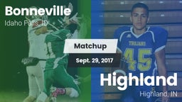 Matchup: Bonneville vs. Highland  2017