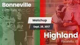 Matchup: Bonneville vs. Highland  2017