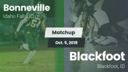 Matchup: Bonneville vs. Blackfoot  2018