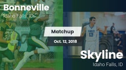 Matchup: Bonneville vs. Skyline  2018
