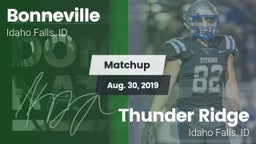 Matchup: Bonneville vs. Thunder Ridge  2019