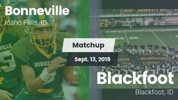 Matchup: Bonneville vs. Blackfoot  2019