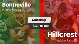 Matchup: Bonneville vs. Hillcrest  2019