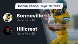 Recap: Bonneville  vs. Hillcrest  2019