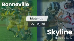 Matchup: Bonneville vs. Skyline  2019