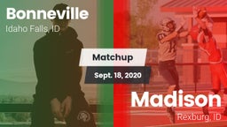 Matchup: Bonneville vs. Madison  2020