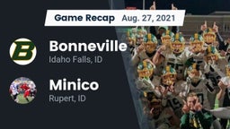 Recap: Bonneville  vs. Minico  2021