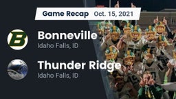 Recap: Bonneville  vs. Thunder Ridge  2021