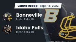 Recap: Bonneville  vs. Idaho Falls  2022
