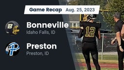 Recap: Bonneville  vs. Preston  2023