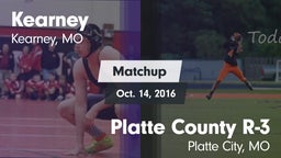 Matchup: Kearney  vs. Platte County R-3 2016