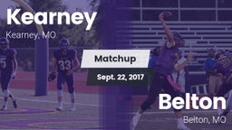 Matchup: Kearney  vs. Belton  2017