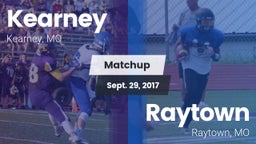 Matchup: Kearney  vs. Raytown  2017