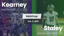 Matchup: Kearney  vs. Staley  2017
