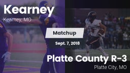 Matchup: Kearney  vs. Platte County R-3 2018