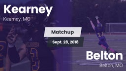 Matchup: Kearney  vs. Belton  2018