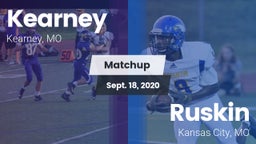 Matchup: Kearney  vs. Ruskin  2020