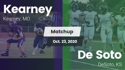 Matchup: Kearney  vs. De Soto  2020