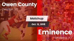 Matchup: Owen County vs. Eminence  2018