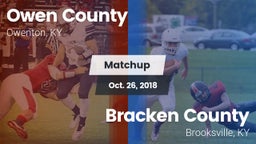 Matchup: Owen County vs. Bracken County 2018