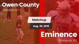 Matchup: Owen County vs. Eminence  2019