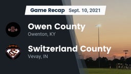 Recap: Owen County  vs. Switzerland County  2021