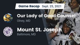 Recap: Our Lady of Good Counsel  vs. Mount St. Joseph  2021