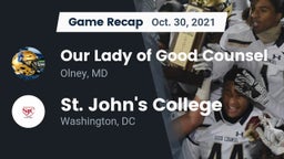 Recap: Our Lady of Good Counsel  vs. St. John's College  2021