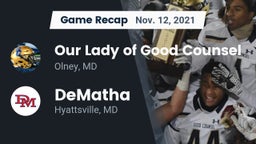 Recap: Our Lady of Good Counsel  vs. DeMatha  2021