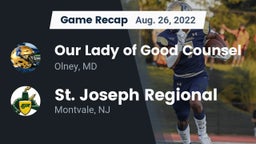 Recap: Our Lady of Good Counsel  vs. St. Joseph Regional  2022