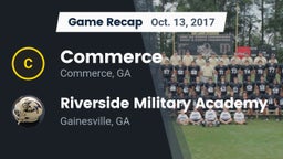 Recap: Commerce  vs. Riverside Military Academy  2017