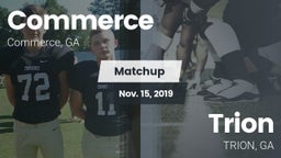 Matchup: Commerce vs. Trion 2019