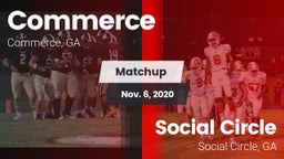 Matchup: Commerce vs. Social Circle  2020