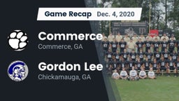 Recap: Commerce  vs. Gordon Lee  2020