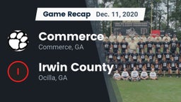 Recap: Commerce  vs. Irwin County  2020