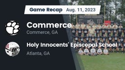 Recap: Commerce  vs. Holy Innocents' Episcopal School 2023