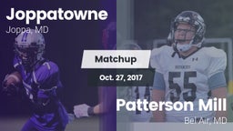 Matchup: Joppatowne vs. Patterson Mill  2017