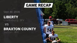 Recap: Liberty  vs. Braxton County  2016