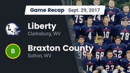 Recap: Liberty  vs. Braxton County  2017