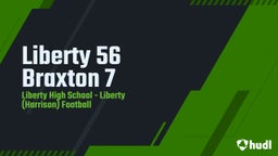 Liberty football highlights Liberty 56 Braxton 7