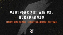 Highlight of Panthers 2OT WIN vs. Buckhannon
