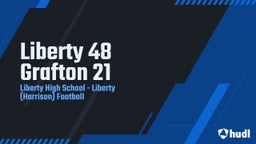 Liberty football highlights Liberty 48  Grafton 21