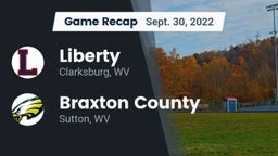 Recap: Liberty  vs. Braxton County  2022