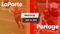 Matchup: LaPorte vs. Portage  2016