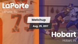 Matchup: LaPorte  vs. Hobart  2017