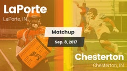 Matchup: LaPorte  vs. Chesterton  2017