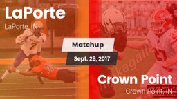 Matchup: LaPorte  vs. Crown Point  2017