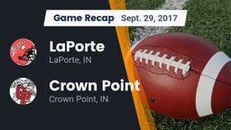 Recap: LaPorte  vs. Crown Point  2017