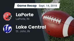 Recap: LaPorte  vs. Lake Central  2018